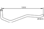 Rura wydechowa DINEX 64130