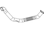 Rura wydechowa DINEX 64223