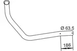 Rura wydechowa DINEX 64232