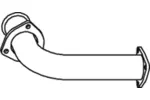 Rura wydechowa DINEX 64280