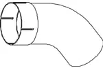 Rura wydechowa DINEX 64704