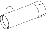 Rura wydechowa DINEX 64710