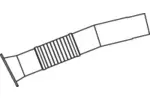 Rura wydechowa DINEX 64727