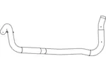Rura wydechowa DINEX 64759