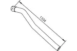 Rura wydechowa DINEX 64771