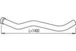 Rura wydechowa DINEX 68154