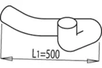 Rura wydechowa DINEX 68185