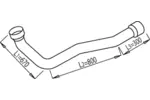 Rura wydechowa DINEX 68192