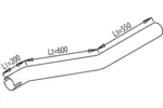 Rura wydechowa DINEX 68200