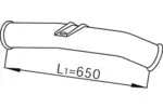 Rura wydechowa DINEX 68256 (Z przodu)