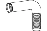 Rura wydechowa DINEX 69152 (Z przodu)
