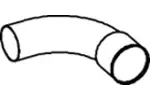 Rura wydechowa DINEX 69157 (W środku)