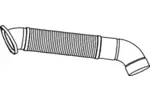 Rura wydechowa DINEX 69164 (W środku)