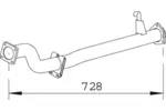 Rura wydechowa DINEX 74116