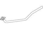 Rura wydechowa DINEX 80138 (Z przodu)
