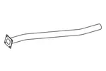 Rura wydechowa DINEX 80145 (Z przodu)