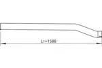 Rura wydechowa DINEX 80168