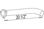 Rura wydechowa DINEX 80211