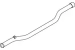 Rura wydechowa DINEX 80257 (W środku)