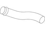 Rura wydechowa DINEX 80280 (Z przodu)