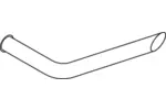 Rura wydechowa DINEX 80677 (Z tyłu)