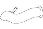 Rura wydechowa DINEX 82610