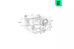 Termostat układu chłodzenia ERA 350200