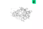 Termostat układu chłodzenia ERA 350215