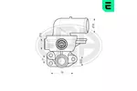Termostat układu chłodzenia ERA 350245