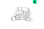 Termostat układu chłodzenia ERA 350250