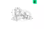 Termostat układu chłodzenia ERA 350260