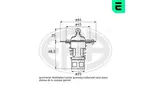 Termostat układu chłodzenia ERA 350308