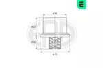 Termostat układu chłodzenia ERA 350313