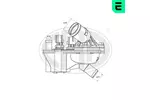 Termostat układu chłodzenia ERA 350349