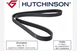 Pasek klinowy wielorowkowy HUTCHINSON 1070 K 6