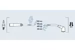 Przewody zapłonowe - zestaw FAE 85147