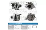Alternator MEAT & DORIA 55351011