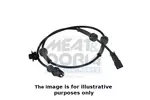 Czujnik prędkości obrotowej koła (ABS lub ESP) MEAT & DORIA 90190E (Oś przednia po obydwu stronach)