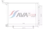 Chłodnica klimatyzacji - skraplacz AVA CLEVER CHOICE FD5723D