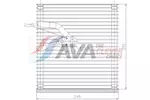 Parownik klimatyzacji AVA CLEVER CHOICE OLV759