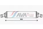 Chłodnica powietrza doładowującego - intercooler AVA CLEVER CHOICE AI4406