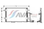 Chłodnica klimatyzacji - skraplacz AVA CLEVER CHOICE AI5137
