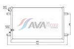 Chłodnica klimatyzacji - skraplacz AVA CLEVER CHOICE AI5458