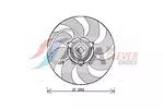 Wentylator chłodnicy silnika AVA CLEVER CHOICE AI7513