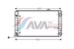 Chłodnica wody AVA CLEVER CHOICE AIA2099