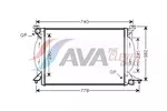 Chłodnica wody AVA CLEVER CHOICE AIA2206