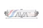 Chłodnica powietrza doładowującego - intercooler AVA CLEVER CHOICE AL4129