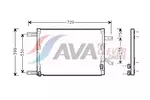 Chłodnica klimatyzacji - skraplacz AVA CLEVER CHOICE AL5080