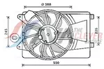Wentylator chłodnicy silnika AVA CLEVER CHOICE AL7519