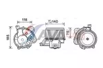 Silnik elektryczny, dmuchawa wewnętrzna AVA CLEVER CHOICE AL8135